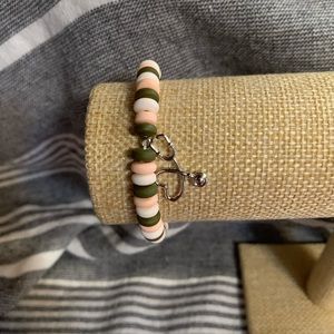 Clay bead nurse bracelet